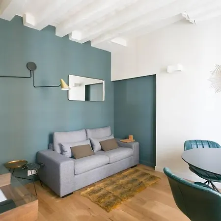 Appartamento Romantic Brand New In Paris, Bathroom, Kitchen *