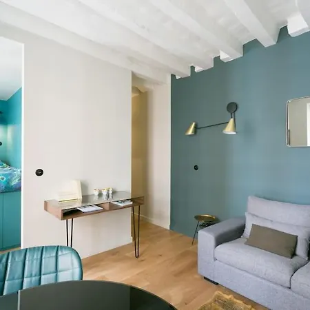 Romantic Brand New In Paris, Bathroom, Kitchen Parigi